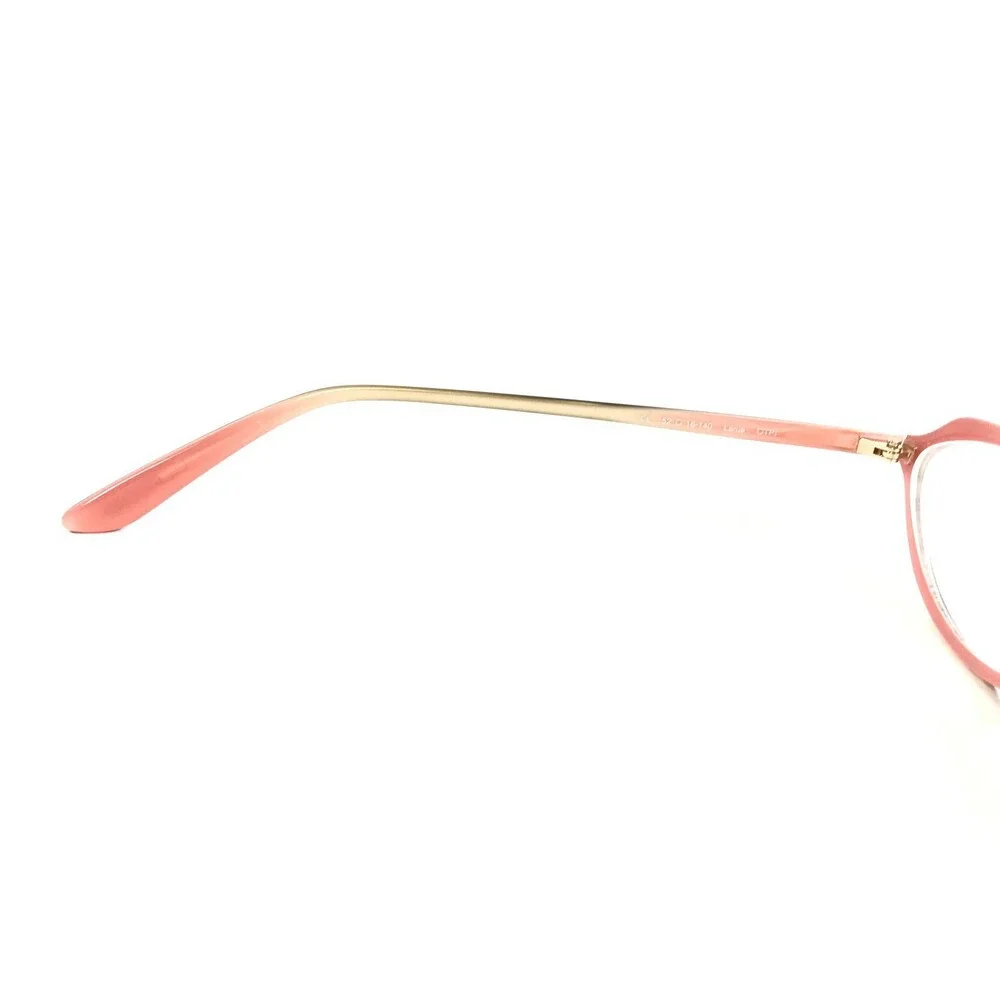 Oliver Peoples Eyeglasses Frames LARUE OTPI Brown Pink Oval Cat Eye 52-16-140